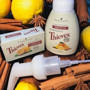 Young Living Thieves Foaming Hand Soap & Thieves Cleaning Soap
